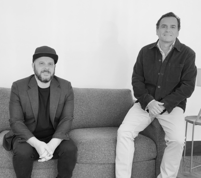 Miguel Braña y Felipe San Juan, fundadores de la agencia