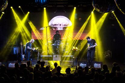 Havalina en el concierto de ayer en la sala Ochoymedio.