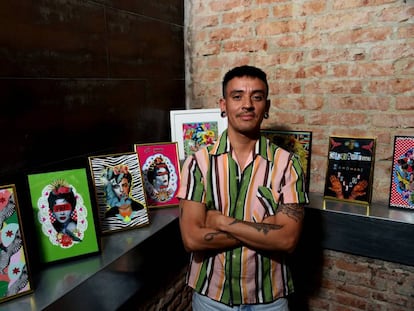 Toni M. Alonso, creador de Johnny and Velvet, una tienda de ropa de segunda mano. 