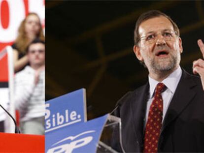 La economía centra los discursos de PP y PSOE en el arranque de la campaña electoral