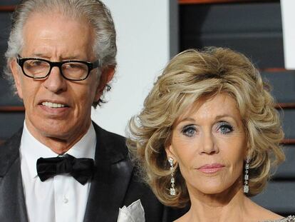 Jane Fonda y Richard Perry, en febrero del a&ntilde;o pasado en Beverly Hills.