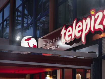 Un local de Telepizza.