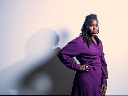 La directora francesa Alice Diop, en un hotel madrileño el martes 28 de febrero.