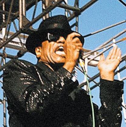 Bobby Womack, en concierto.