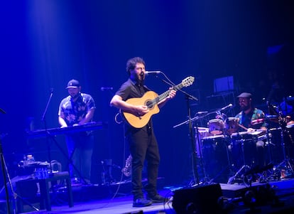 El Kanka, la noche del miércoles en el primero de los cinco conciertos que ofrecerá hasta el domingo en el Teatro Rialto.