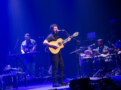 El Kanka, la noche del miércoles en el primero de los cinco conciertos que ofrecerá hasta el domingo en el Teatro Rialto.