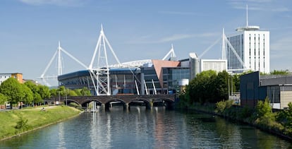 El Millennium Stadium de Carfiff, sede de la final de la Liga de Campeones de esta temporada.