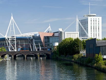 El Millennium Stadium de Carfiff, sede de la final de la Liga de Campeones de esta temporada.