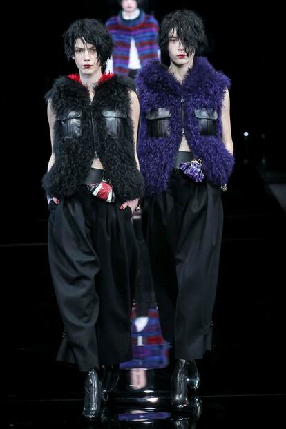 Emporio Armani desfile otono invierno 2015