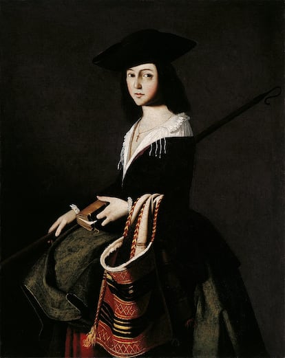 Santa Marina, pintura de Zurbarán de 1640.