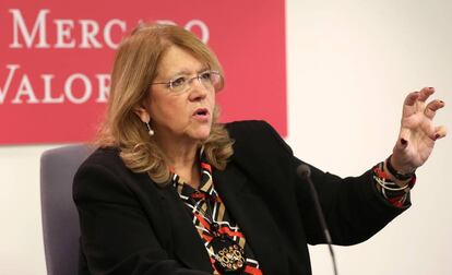 Elvira Rodríguez, expresidenta de la CNMV