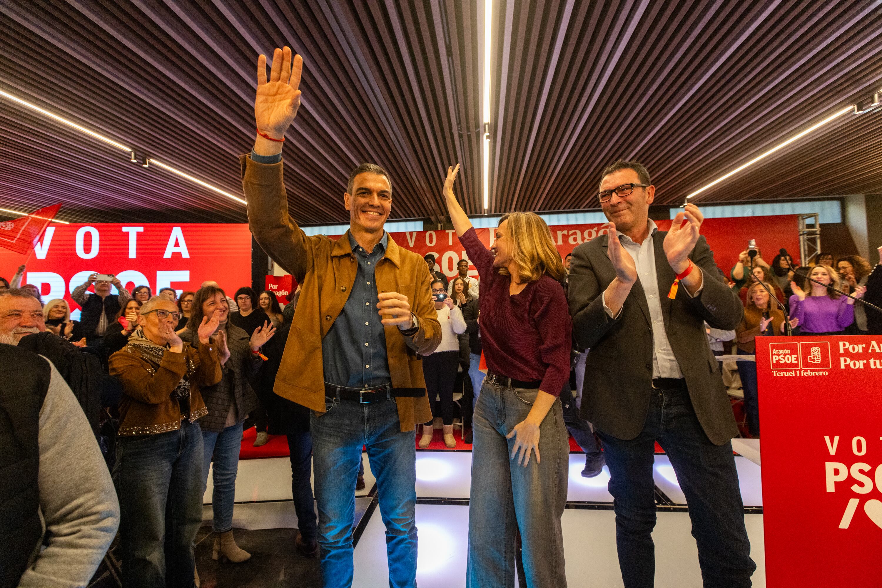 Sánchez avverte indecisi: votare per il PP porta Vox al governo dell'Aragón