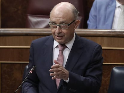 El ex ministro de Hacienda, Cristóbal Montoro.