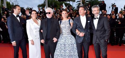 Alfombra roja de la película 'Dolor y Gloria' en el festival de Cannes.