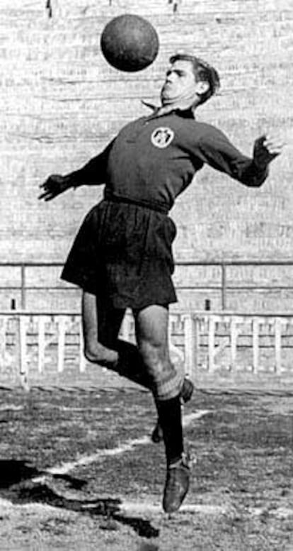 Antonio Puchades, durante su época como jugador.