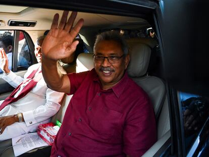 Gotabaya Rajapaksa, presidente de Sri Lanka, en una imagen de 2019.