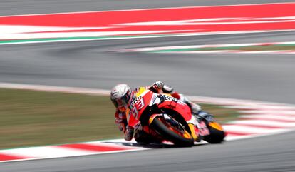 Marc Márquez, durante la carrera.