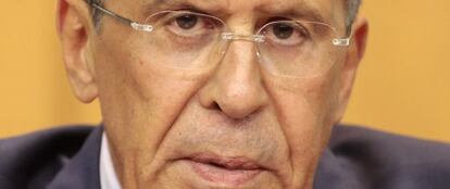 El ministro de Exteriores ruso Serguei Lavrov.