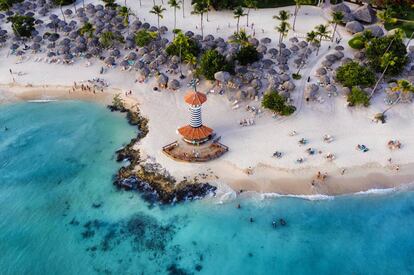 Playa de Bayahibe, en La Romana, al sur de República Dominicana.