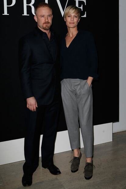 Ben Foster y Robin Wright.