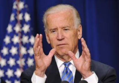 Joe Biden, nesta quarta-feira em Washington.