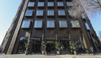 Fachada del Hotel Almanac en Barcelona, inaugurado en enero.