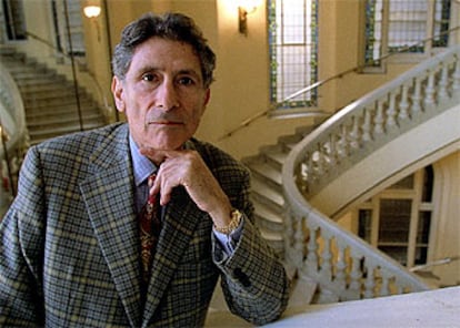 El pensador Edward Said, en el Círculo de Bellas Artes de Madrid en 2001.