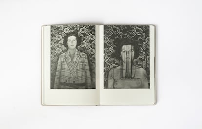 Doble página de 'Hunting InTime', de Ronit Porat. Publicado por
Sternthal Books (2023).
