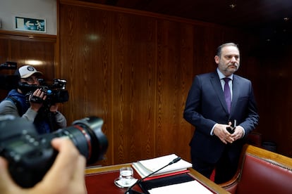 José Luis Ábalos, exministro de Transportes, el pasado mayo en el Senado.