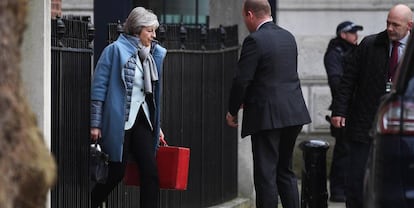 La primera ministra de Reino Unido, Theresa May