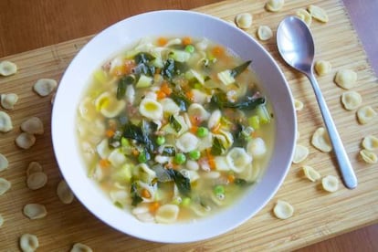 Una buena minestrone