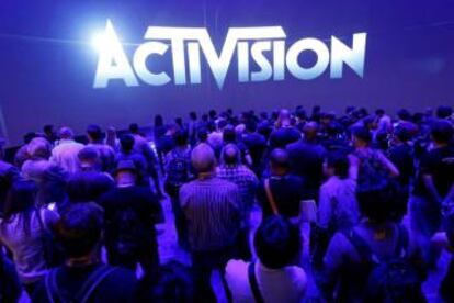 Puesto de Activision en la feria E3 de Los Ángeles (EE UU).