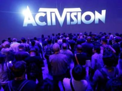 Puesto de Activision en la feria E3 de Los Ángeles (EE UU).