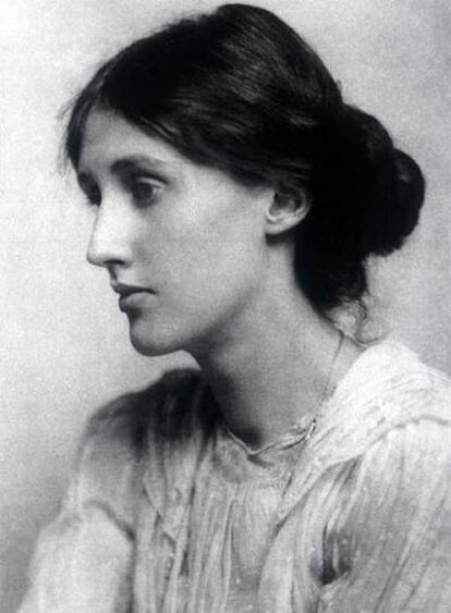 Virginia Woolf, retratada en 1903, reproducción del libro <i>El mundo moderno</i> (Edhasa), de Malcolm Bradbury.
