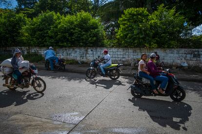 Calle de Montelíbano, uno de los municipios cordobeses cercanos al proyecto de extracción de carbón de Carbomas, el 27 de octubre de 2022. 