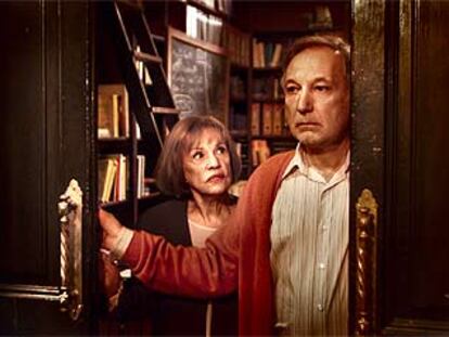 Jean Moreau y Françoise Berléand, en 'Les parents terribles'
