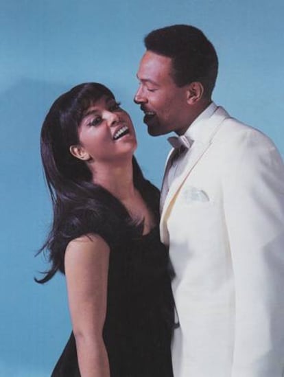 Tammi Terrell y Marvin Gaye, en una foto de promoci&oacute;n.