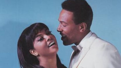 Tammi Terrell y Marvin Gaye, en una foto de promoci&oacute;n.