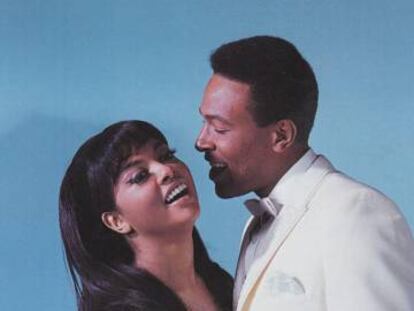 Tammi Terrell y Marvin Gaye, en una foto de promoci&oacute;n.