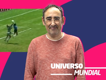 Iturralde recuerda “la mano de Dios” de Maradona en México 86: “Fue tan difícil para el árbitro que solo lo vio el portero”
