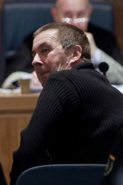 Arnaldo Otegi, durante el juicio por enaltecimiento del terrorismo el pasado 11 de noviembre.