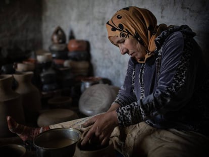 Todo el trabajo que implica la cerámica de Sejnane es artesano. Una de las razones por las que ha sido reconocido como Patrimonio Inmaterial de la Humanidad.