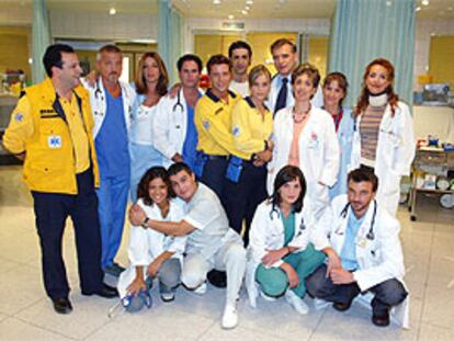 Imagen de la serie de Tele 5 <i>Hospital Central.</i>