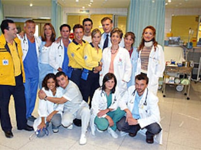 Imagen de la serie de Tele 5 <i>Hospital Central.</i>