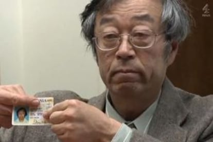 Dorian Satoshi Nakamoto quando apareceu para desmentir que fosse o criador do Bitcoin, como apontara a 'Newsweek'.