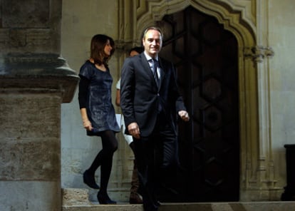 El presidente de la Generalitat, Alberto Fabra, anuncia los nuevos nombramientos de su gobierno.