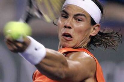 Rafa Nadal, durante un partido.