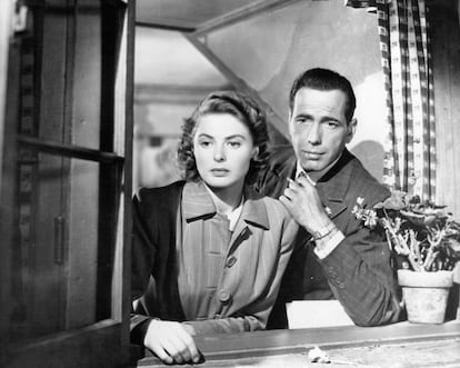 Ingrid Bergman Humphrey Bogart Casablanca