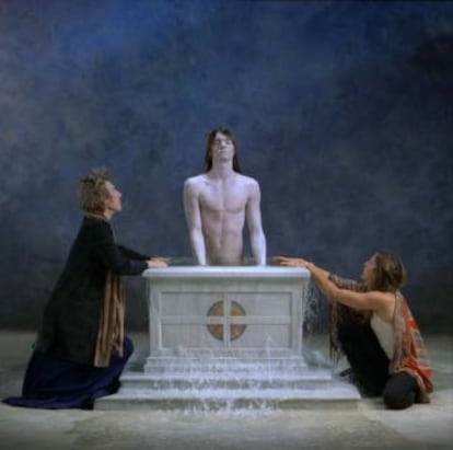 Un momento de 'Estudio para Aparición', de Bill Viola (2002).