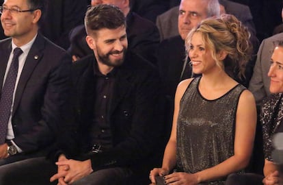 Gerard Piqu&eacute; y Shakira.